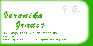 veronika grausz business card